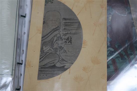 Japanese School, a group of assorted woodblock prints
